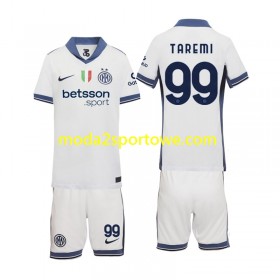 Koszulka Inter Mediolan Mehdi Taremi 99 Dziecięcy Wyjazdowe Stroje Piłkarskie 2024/25 Krótki Rękaw